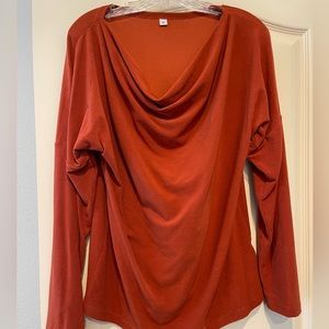 Cowl neck women’s top